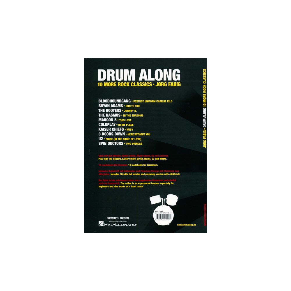 Bosworth Drum Along 10 More Rock Songs – Thomann Ireland