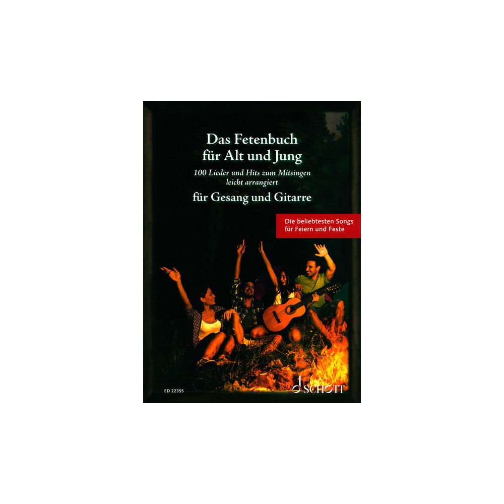 Schott Fetenbuch Gesang/Gitarre – Thomann Ireland