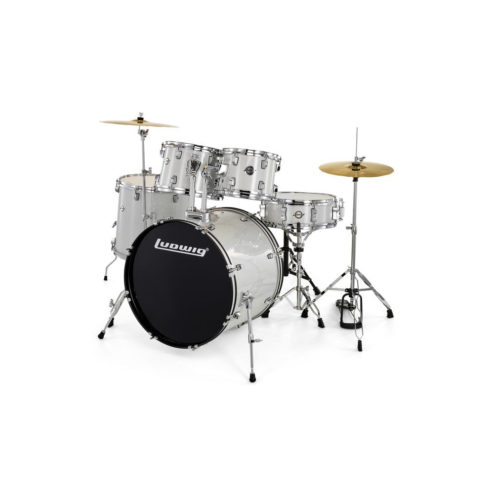 Ludwig Accent Drive 5pc Silver – Thomann Ireland