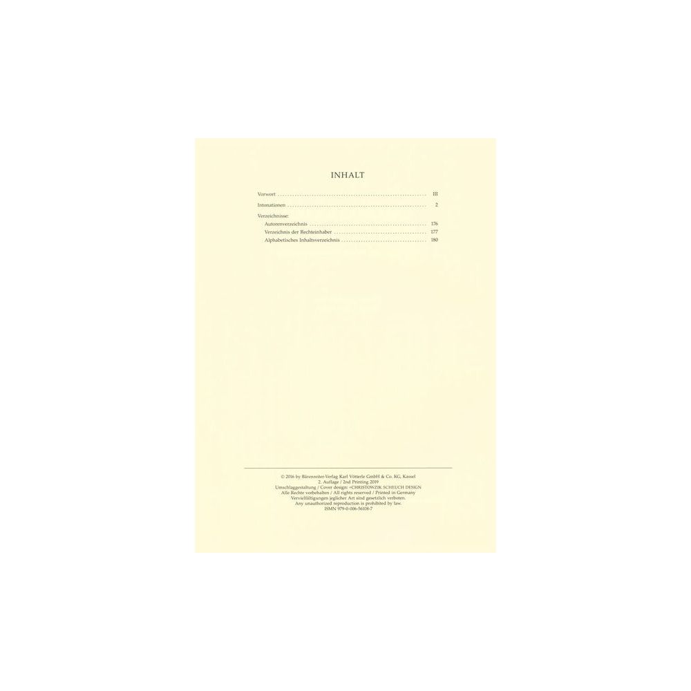 Bärenreiter Intonationen zum Gotteslob – Thomann Ireland