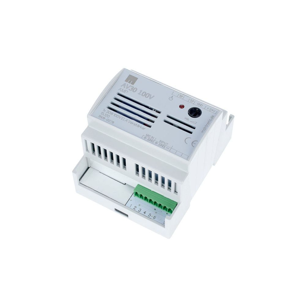 Maintronic AV30 100V Amplifier Hutschiene – Thomann Ireland