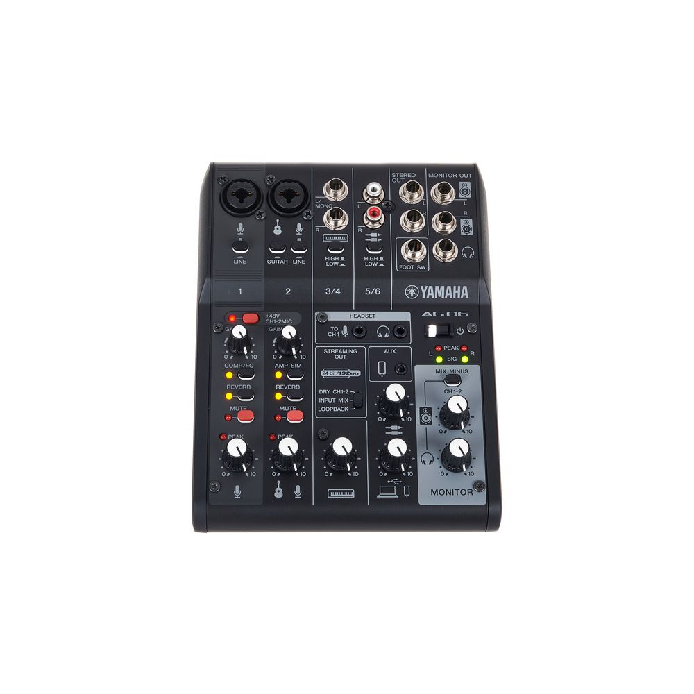 Yamaha AG06 MK2 BK – Thomann Ireland