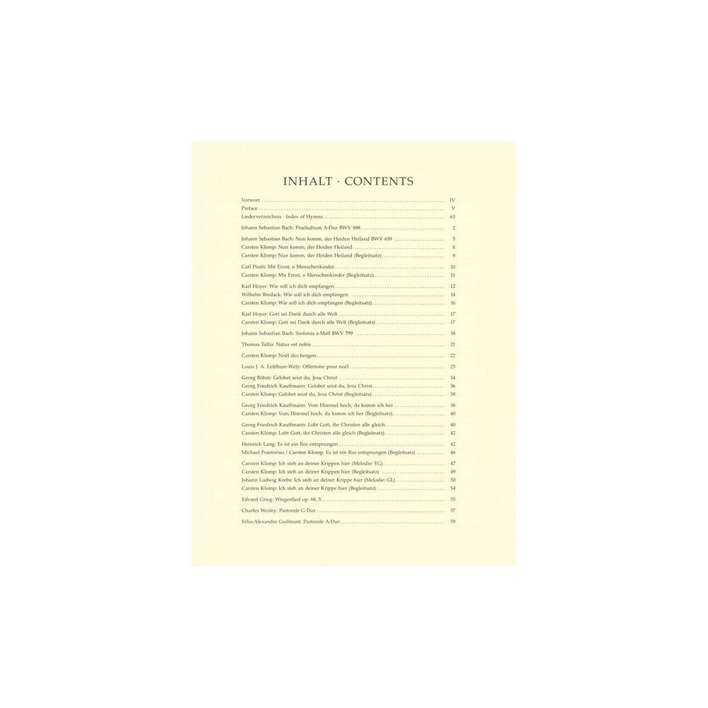 Bärenreiter Organ Plus One Christmas – Thomann Ireland