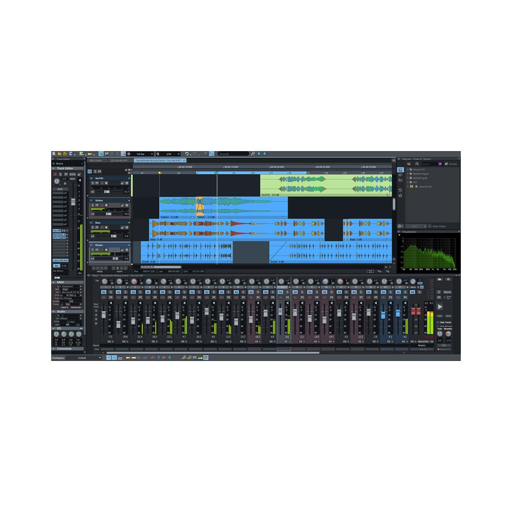 Magix Samplitude Pro X Upgrade – Thomann Ireland