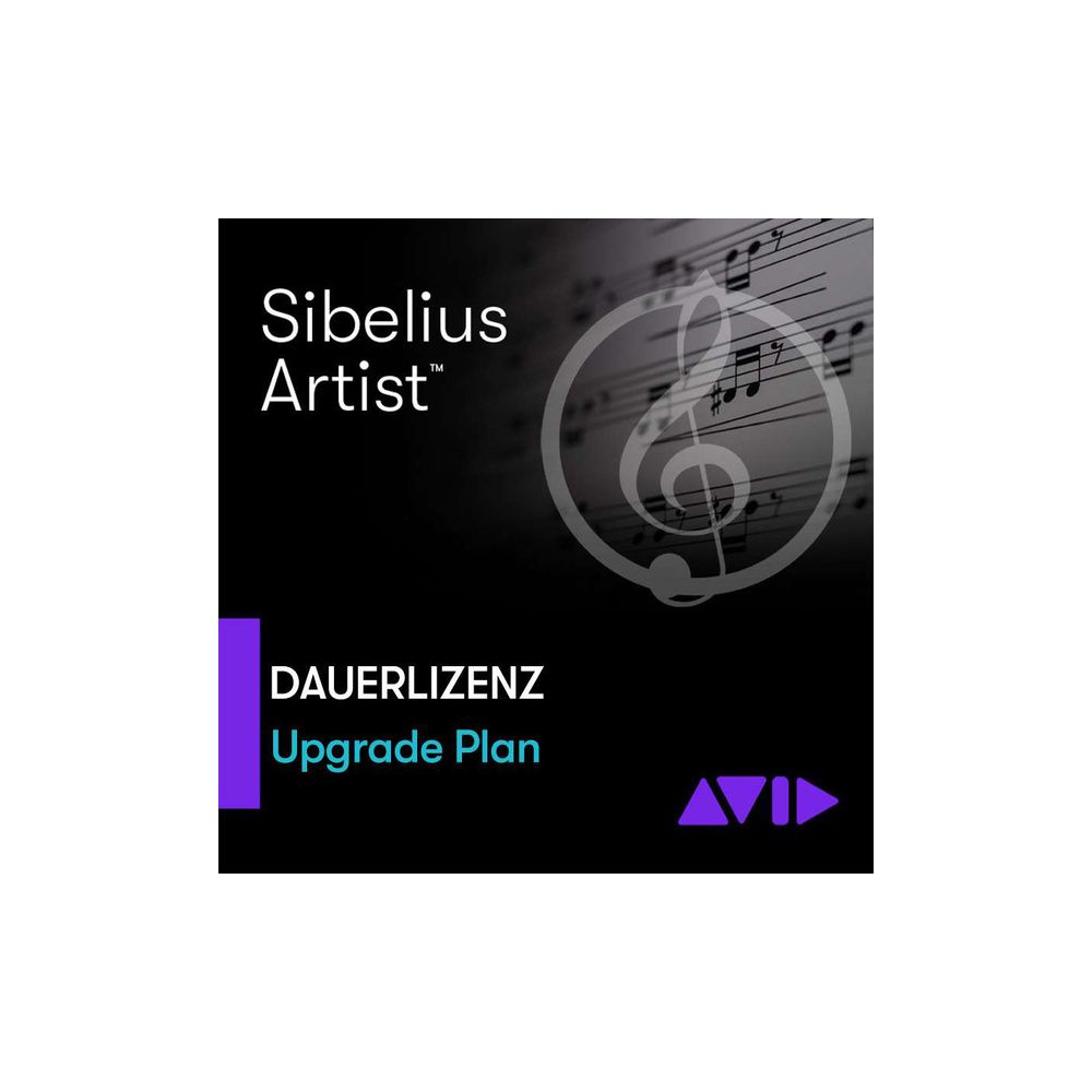 Avid Sibelius Artist Upgrade Plan – Thomann Ireland
