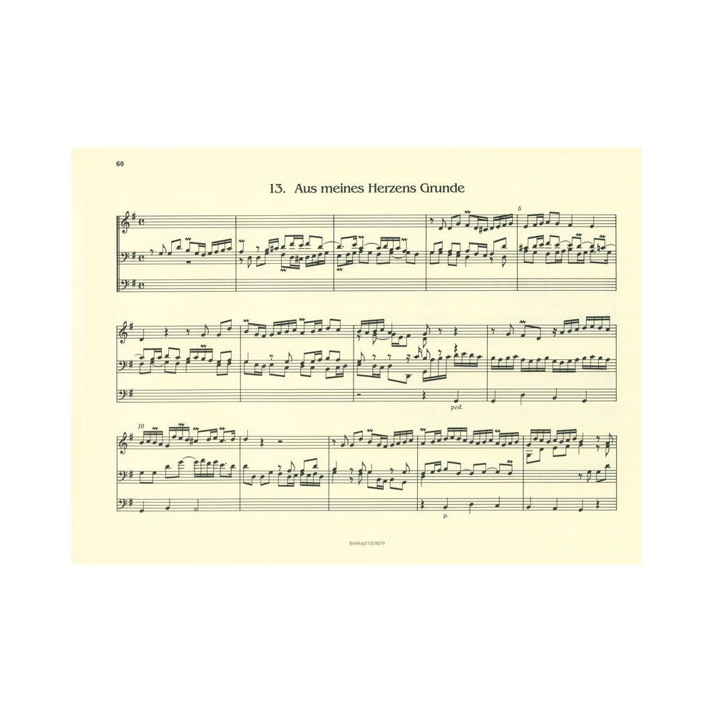 Breitkopf & Härtel Walther Sämtliche Orgelwerke 2 – Thomann Ireland