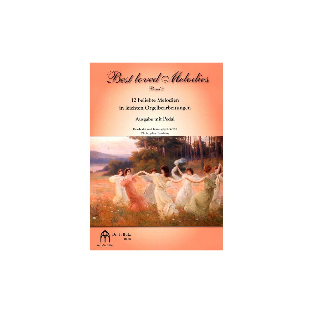 Dr. J. Butz Musikverlag Best Loved Melodies 2 Organ – Thomann Ireland