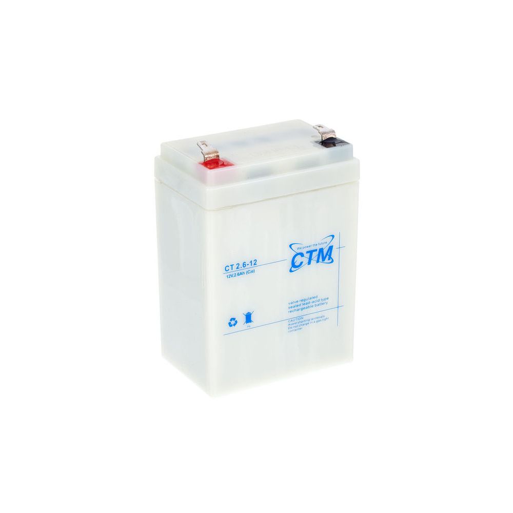 Thomann Battery 12V 2,6Ah – Thomann Ireland