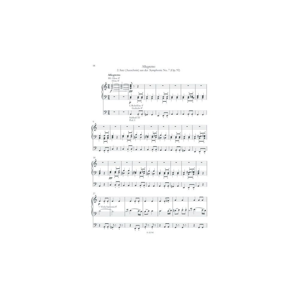 Doblinger Musikverlag Ludwig van Beethoven for Orgel – Thomann Ireland