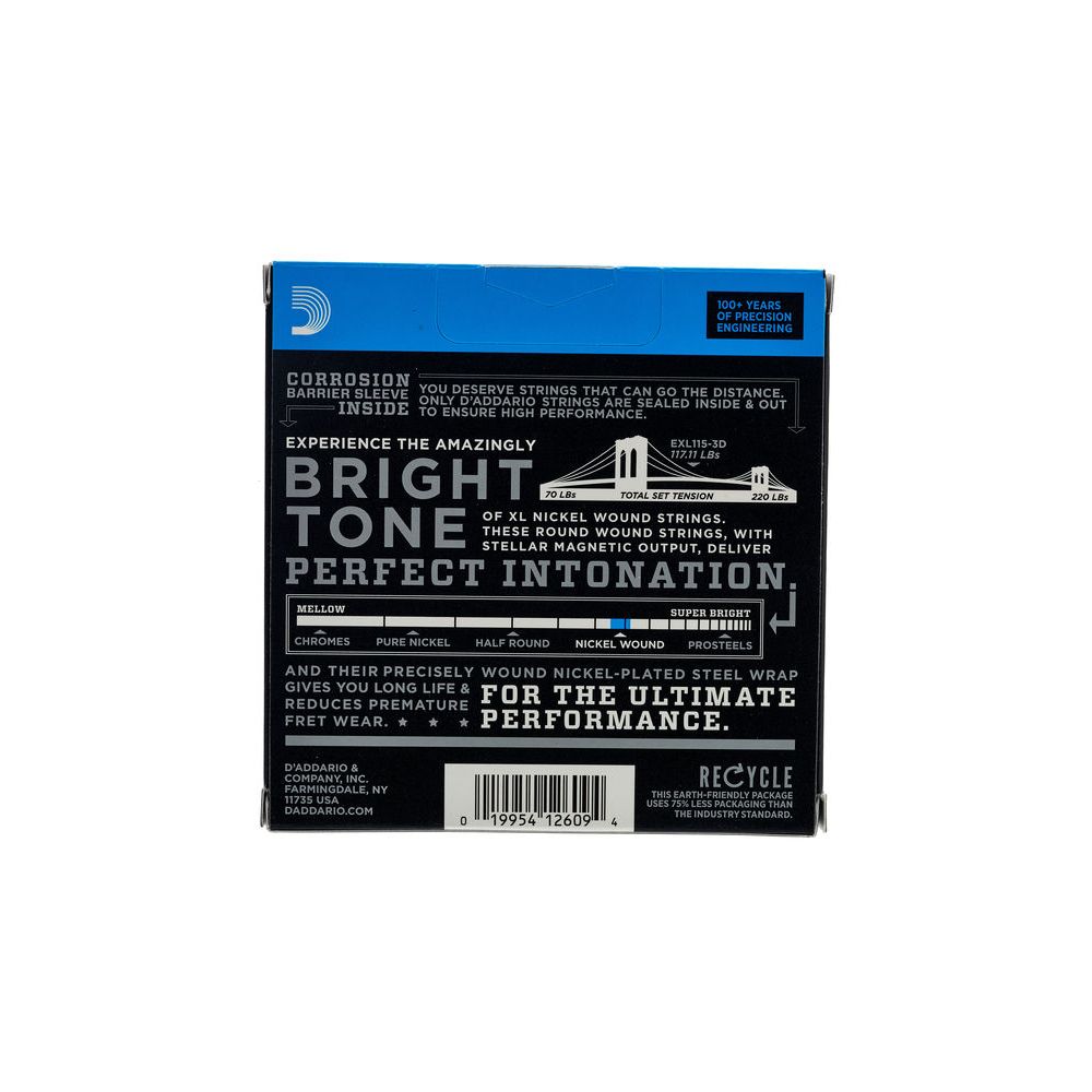 Daddario EXL115