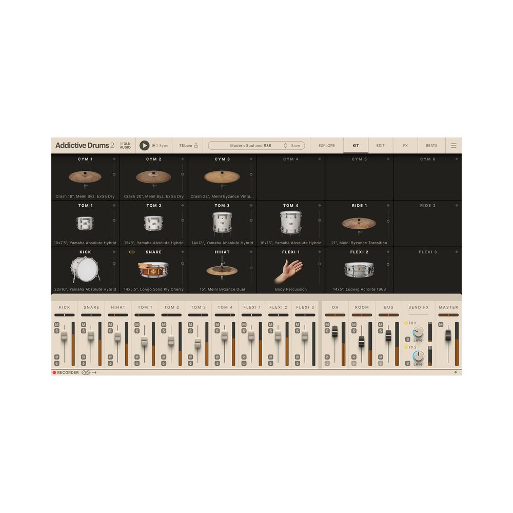 XLN Audio AD 2 Soul & R&B Collection – Thomann Ireland