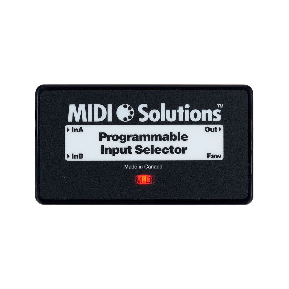 MIDI Solutions Programmable Input Selector – Thomann Ireland