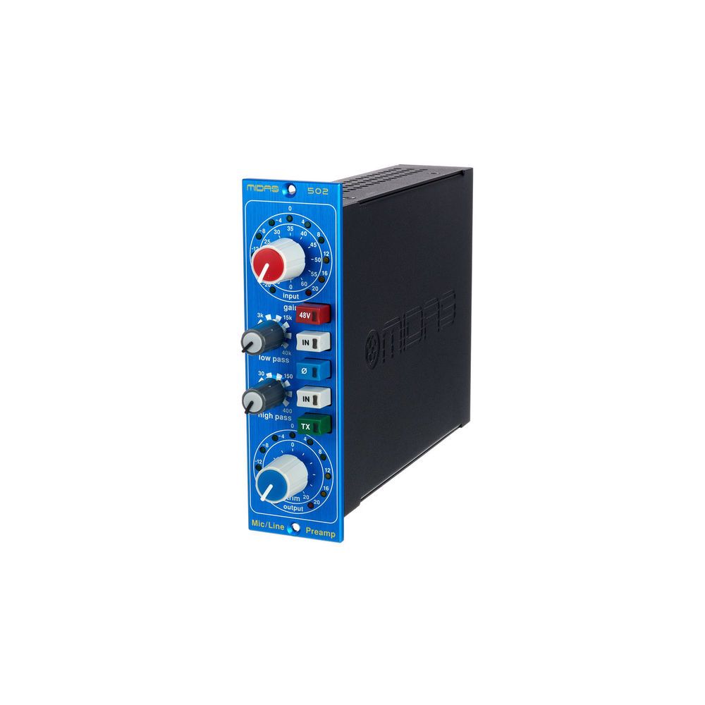 Midas Microphone Preamplifier 502 V2 – Thomann Ireland