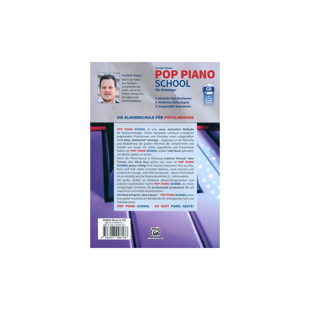Alfred Music Publishing Pop Piano School – Thomann Ireland