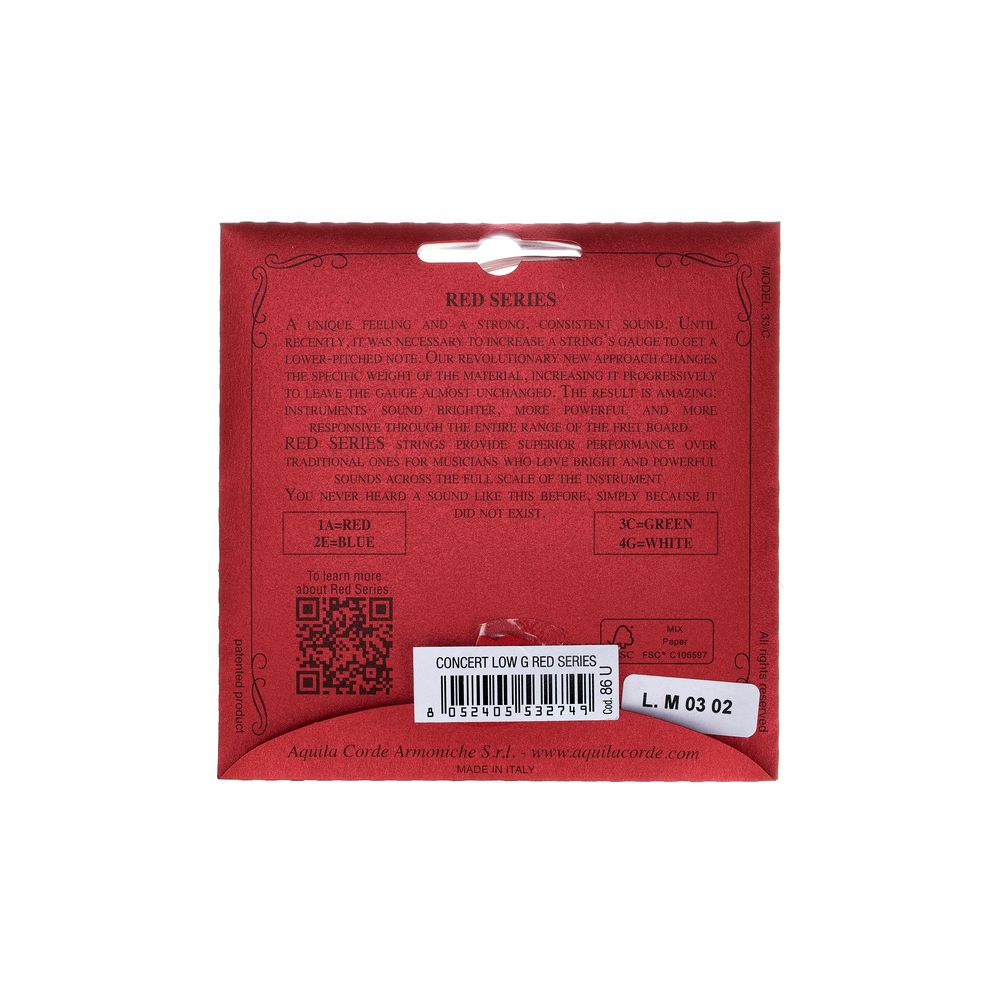 Aquila 86U Red Series Concert Uke Set – Thomann Ireland