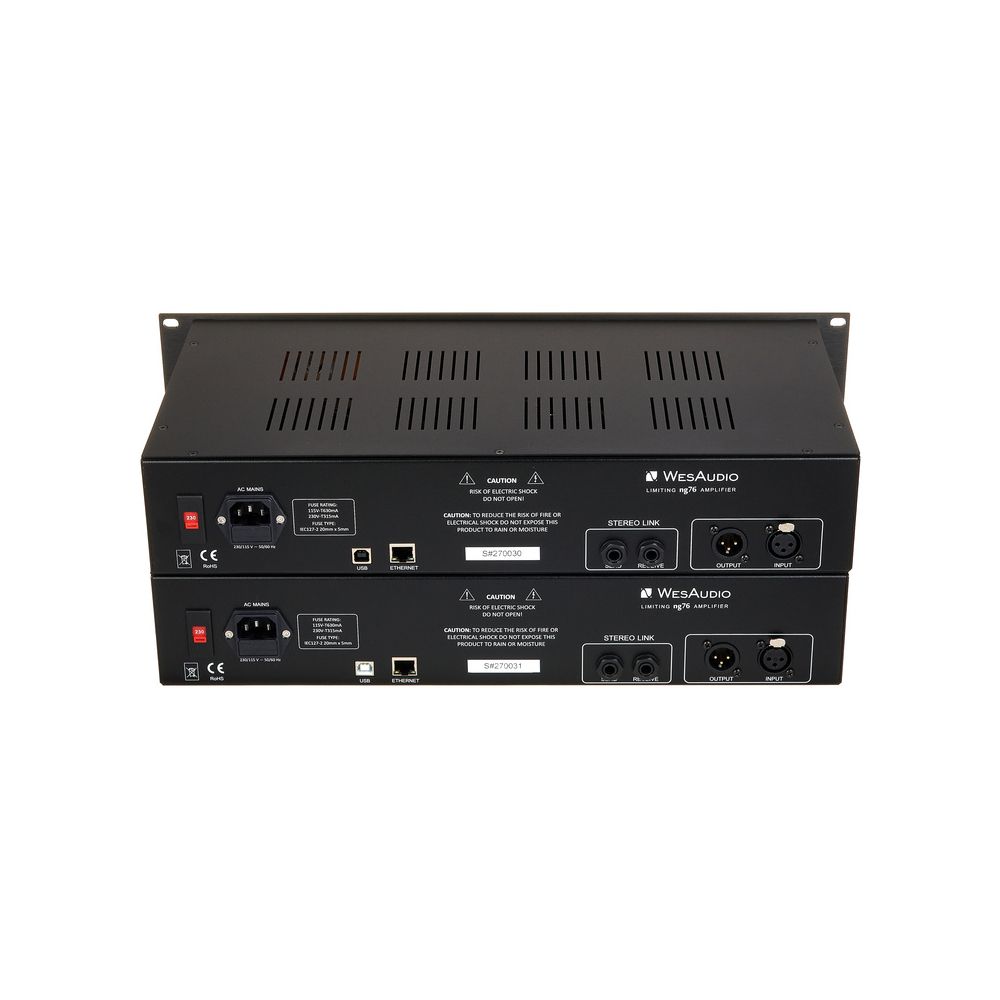 WES Audio ng76 FET Compressor Stereo Set – Thomann Ireland