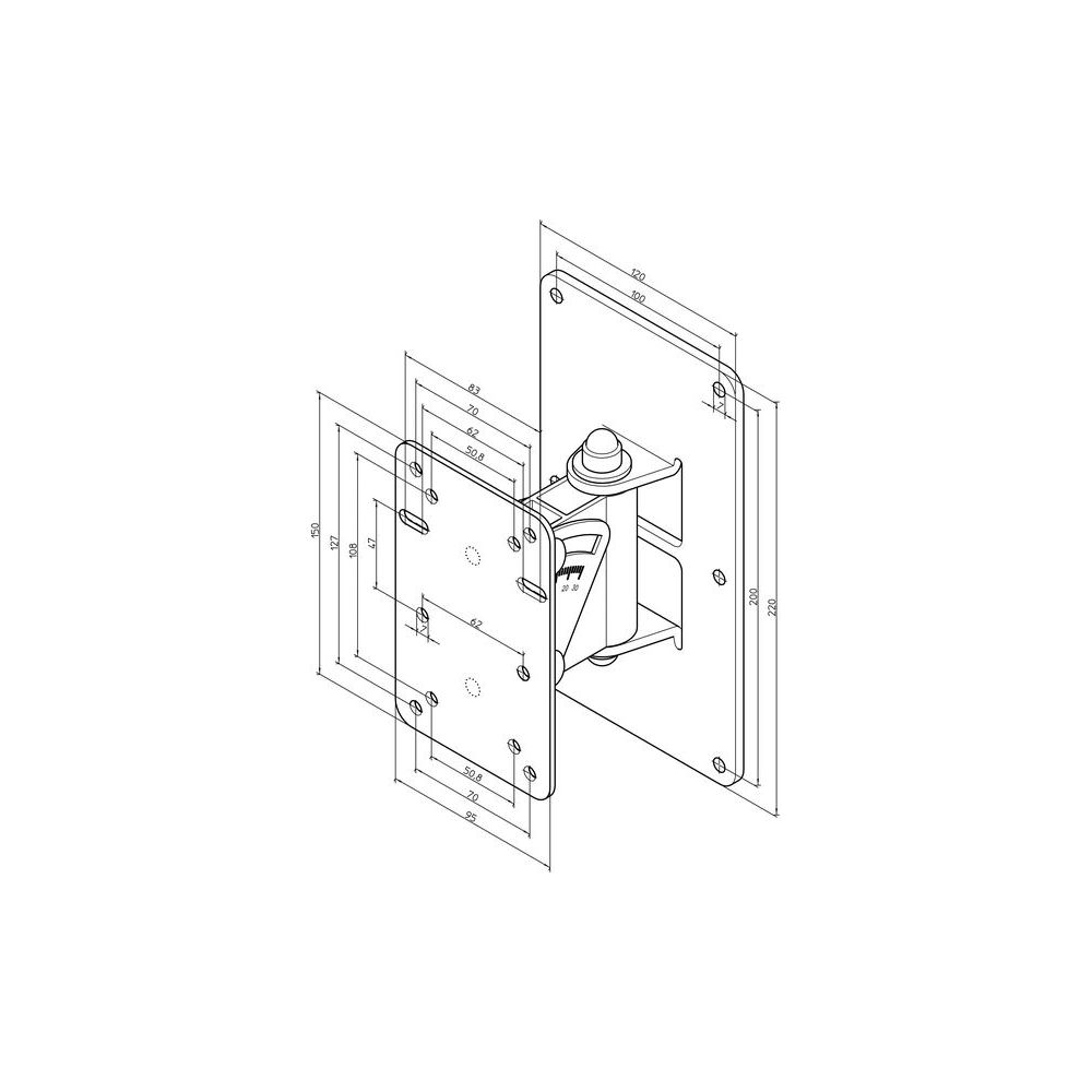 K&M Speaker Wall Mount White – Thomann Ireland