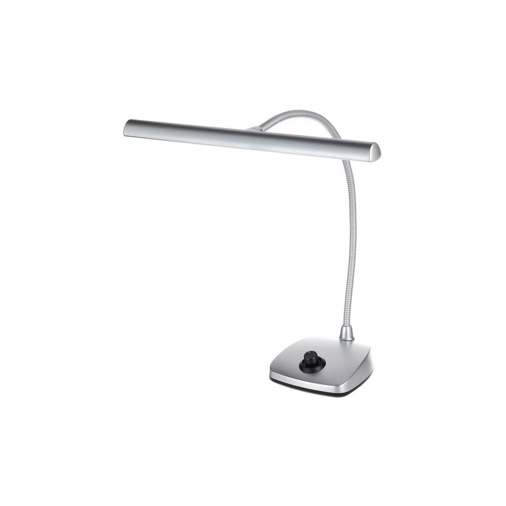 K&M 12298 LED Piano Lamp Silver – Thomann Ireland