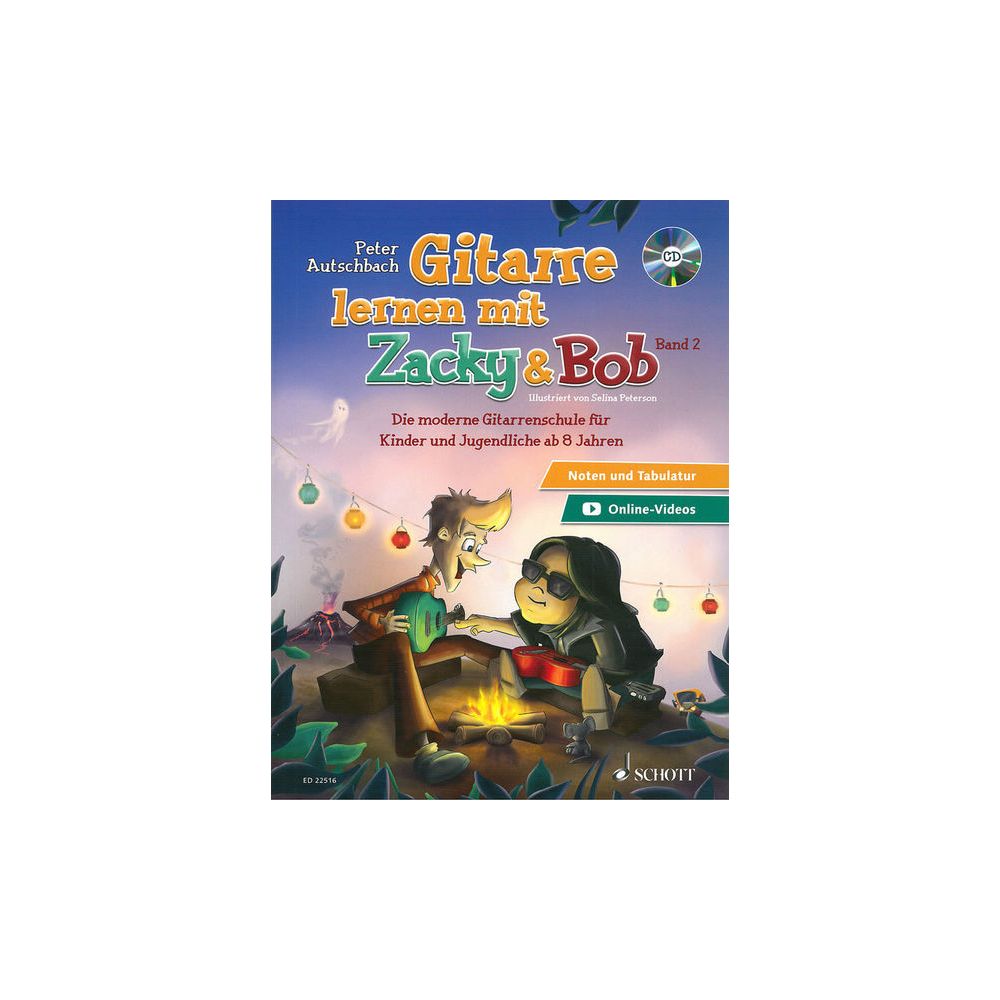 Schott Gitarre Lernen Zacky & Bob 2 – Thomann Ireland