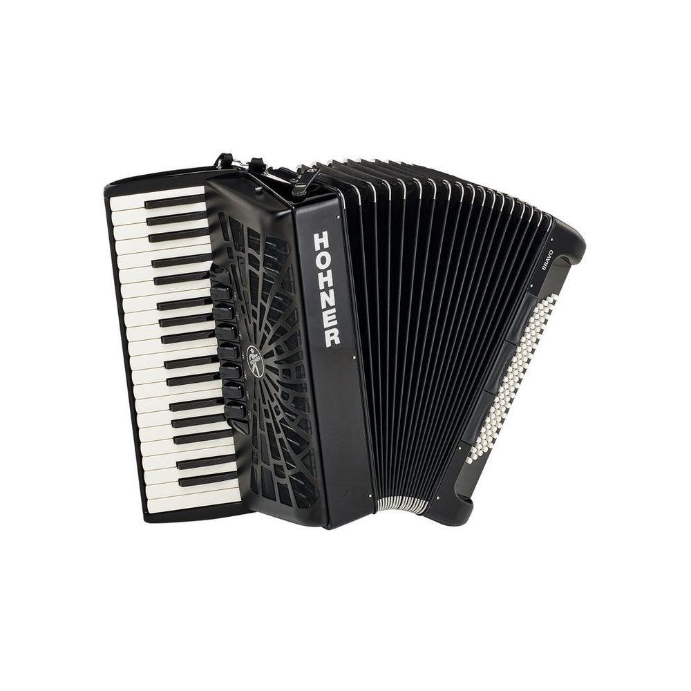 Hohner Bravo III 80 Black silent key – Thomann Ireland