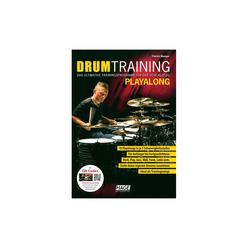 Hage Musikverlag Drum Training Playalong – Thomann Ireland