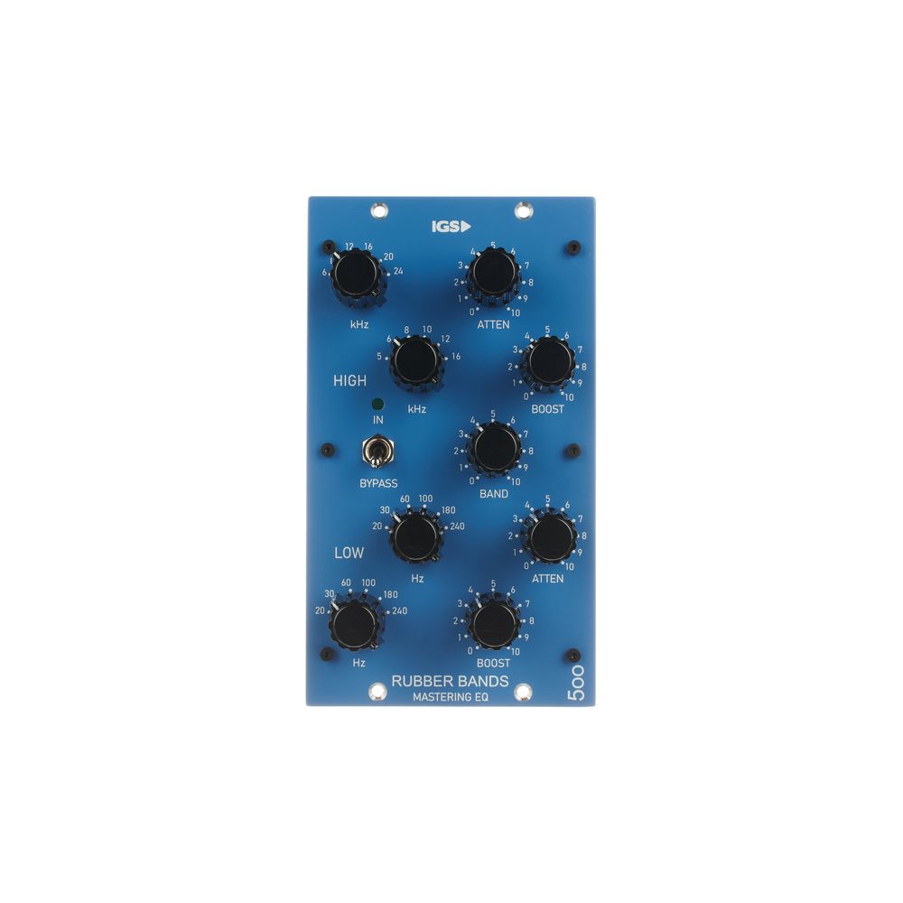 IGS Audio Rubber Bands 500 Mastering EQ – Thomann Ireland