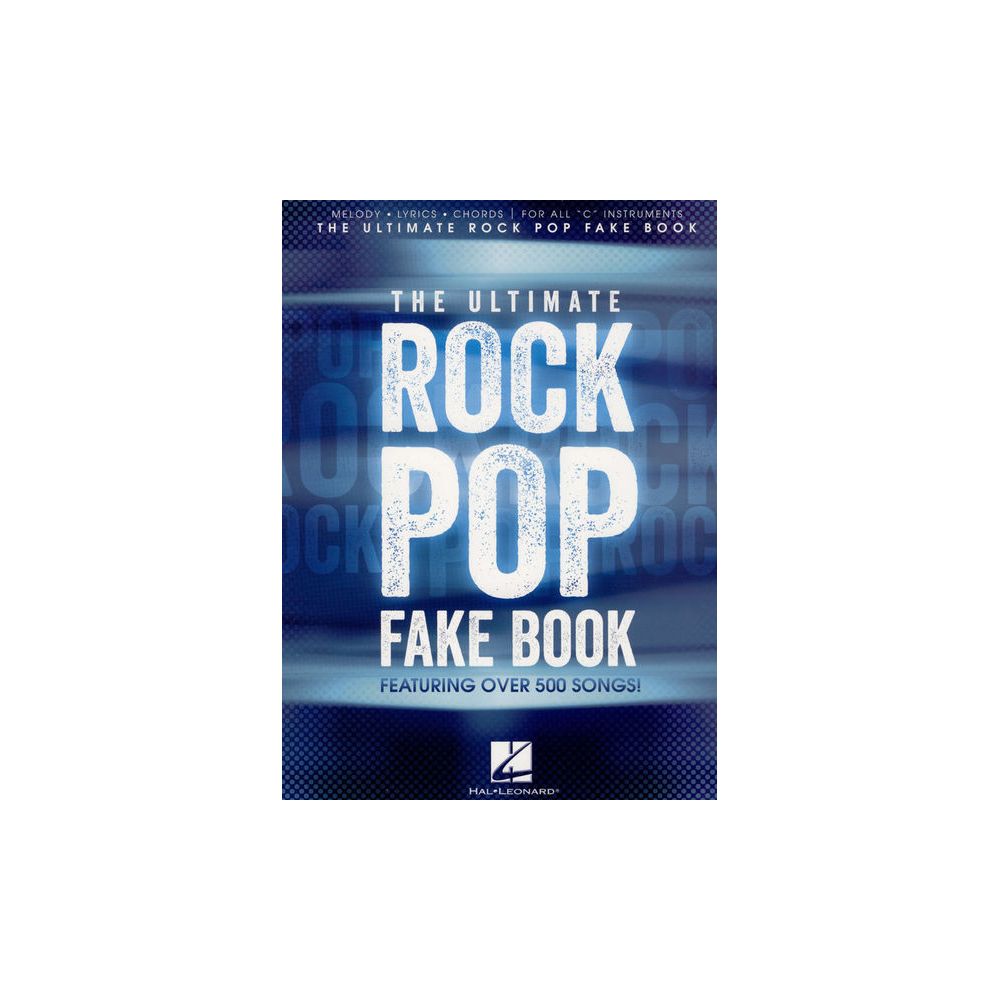 Hal Leonard Ultimate Rock Pop Fake Book – Thomann Ireland