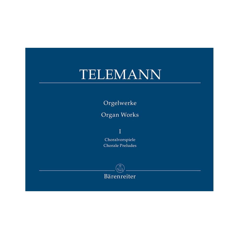 Bärenreiter Telemann Orgelwerke 1 – Thomann Ireland