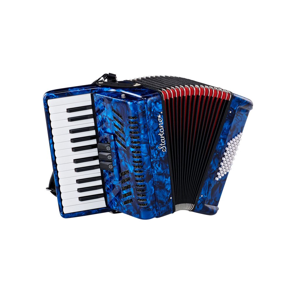Startone Piano Accordion 48 Blue MKII – Thomann Ireland