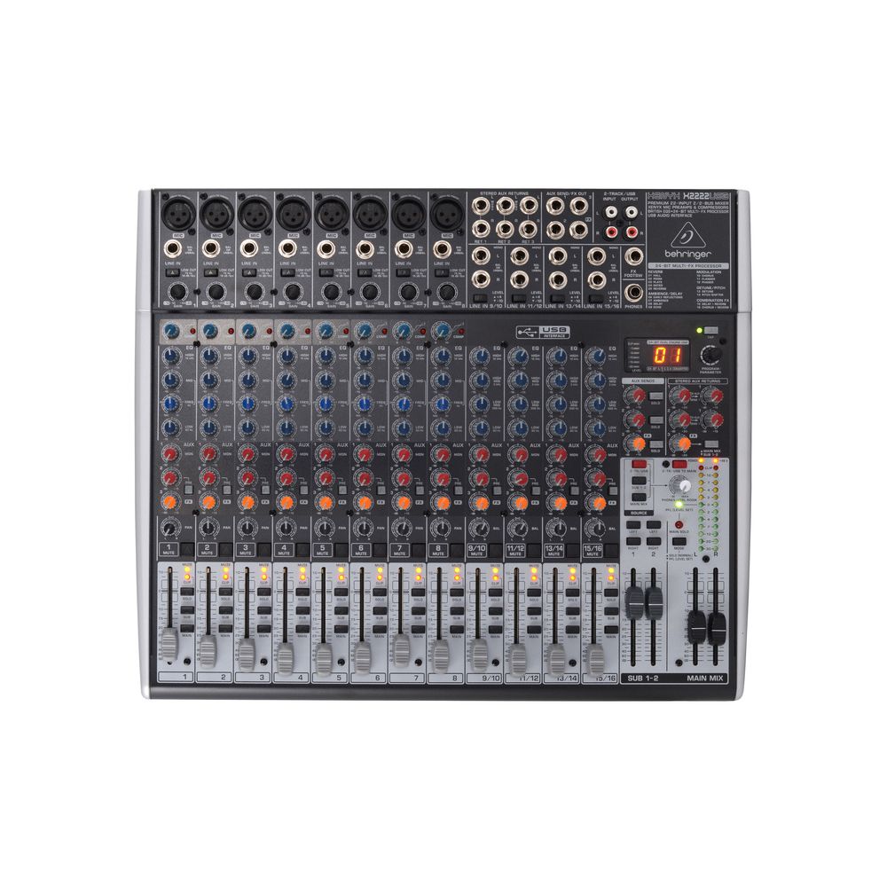 Behringer Xenyx X2222USB HP Bundle – Thomann Ireland