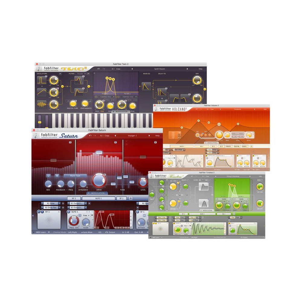 FabFilter Creative Bundle – Thomann Ireland
