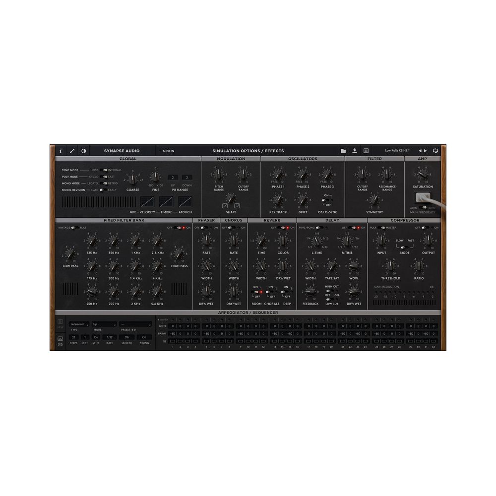 Synapse Audio The Legend HZ – Thomann Ireland