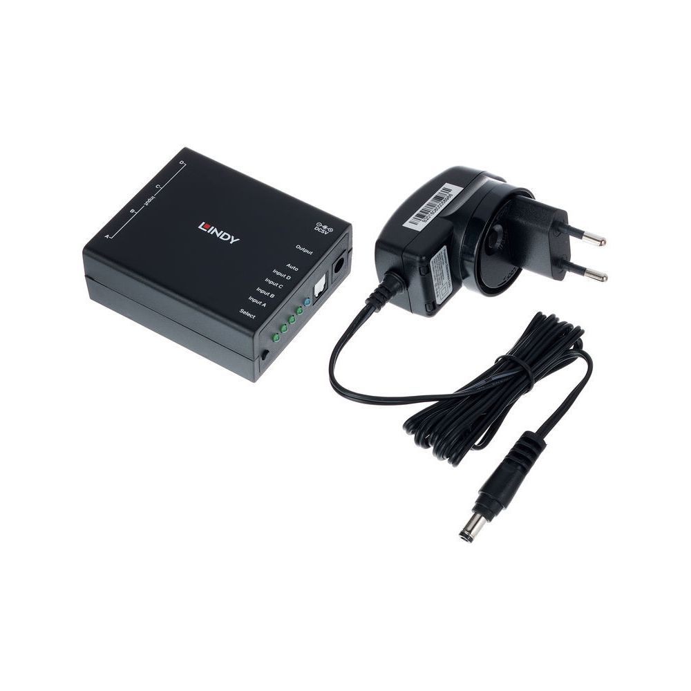 Lindy optical 4 Port Audio Switch – Thomann Ireland