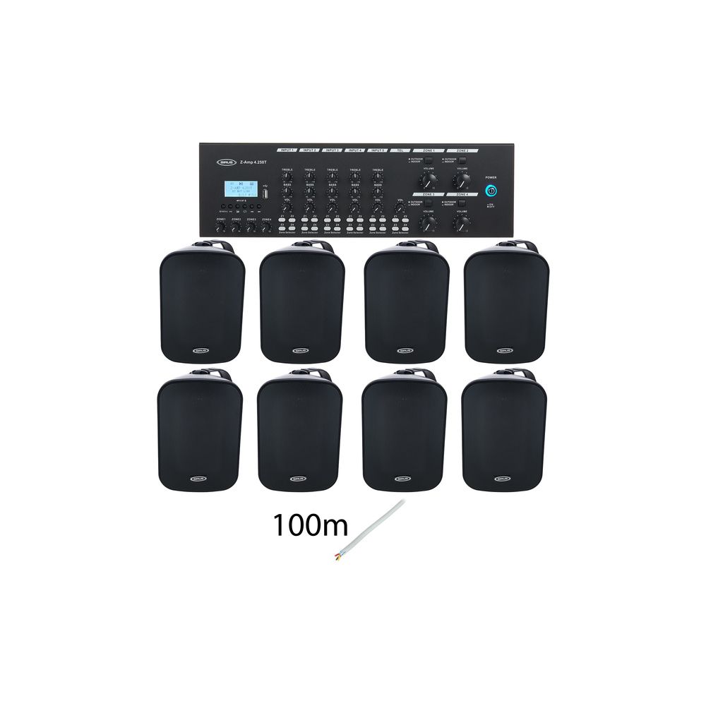 Sirus 4room Bundle M black – Thomann Ireland