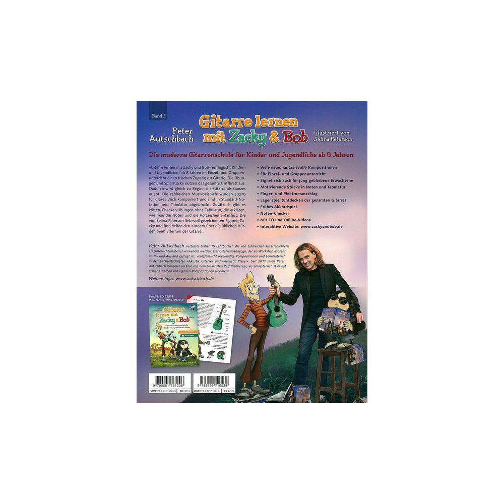 Schott Gitarre Lernen Zacky & Bob 2 – Thomann Ireland