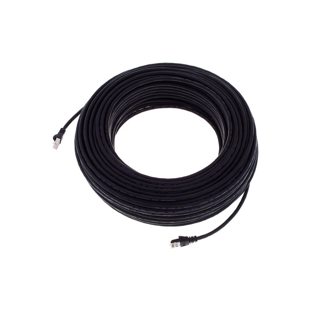 Telegärtner CAT6A Patchkabel 50m, sw – Thomann Ireland