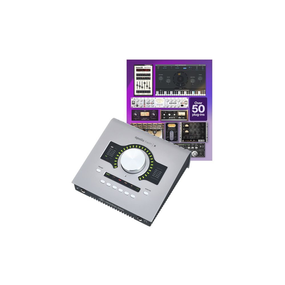 Universal Audio Apollo Twin X Quad Gen2 Stud+ – Thomann Ireland