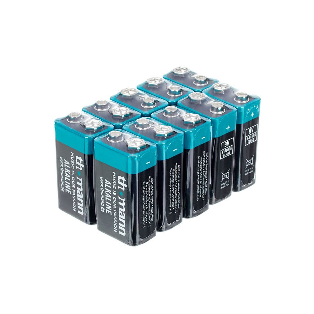 Thomann 9V 6LR 10pc – Thomann Ireland