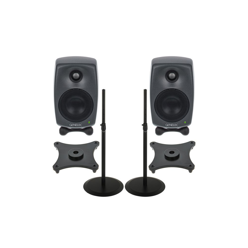 Genelec 8020 DPM Stand Bundle BK – Thomann Ireland