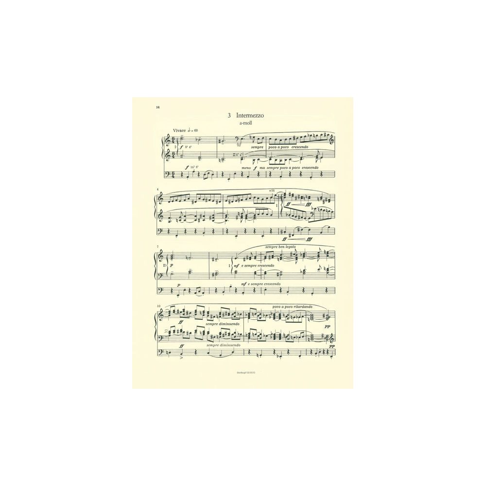 Breitkopf & Härtel Reger Zwölf Stücke for Orgel – Thomann Ireland