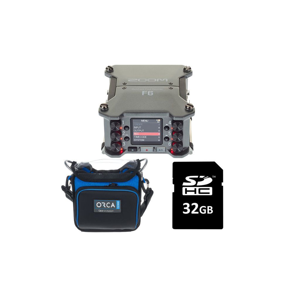 Zoom F6 Orca Bag Bundle – Thomann Ireland