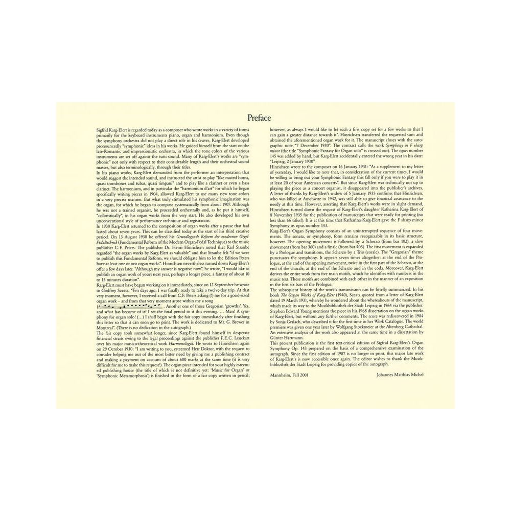 Breitkopf & Härtel Karg