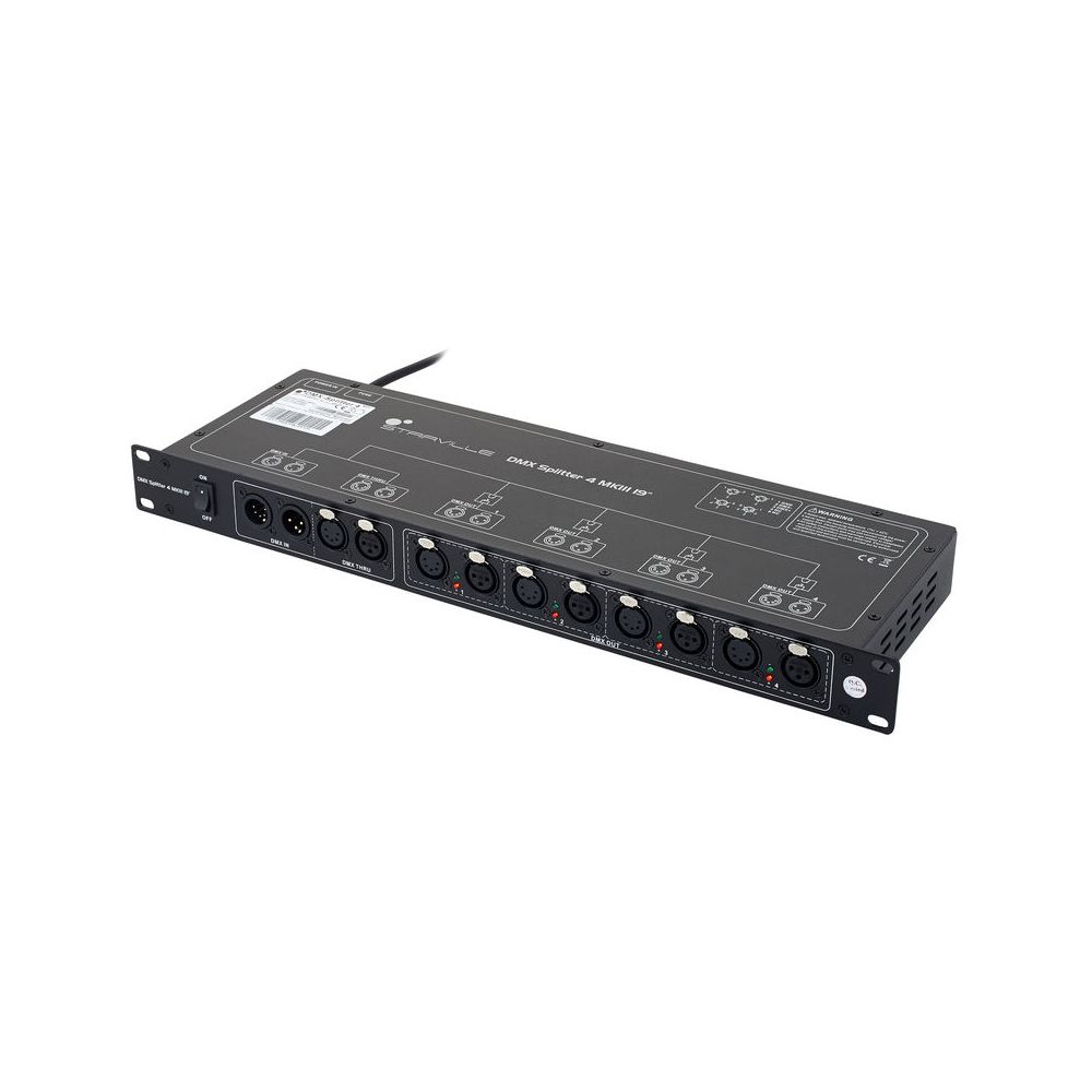 Stairville DMX Splitter 4 MK3 19" – Thomann Ireland