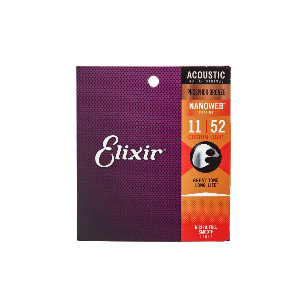 Elixir Nanoweb Custom Light Phosphor – Thomann Ireland