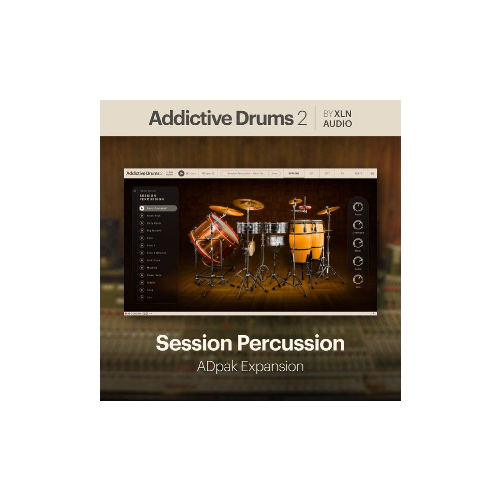 XLN Audio AD 2 Session Percussion – Thomann Ireland