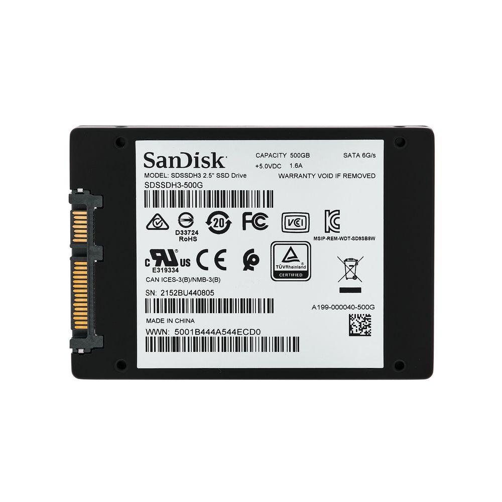 SanDisk Ultra 3D SSD 500 GB – Thomann Ireland