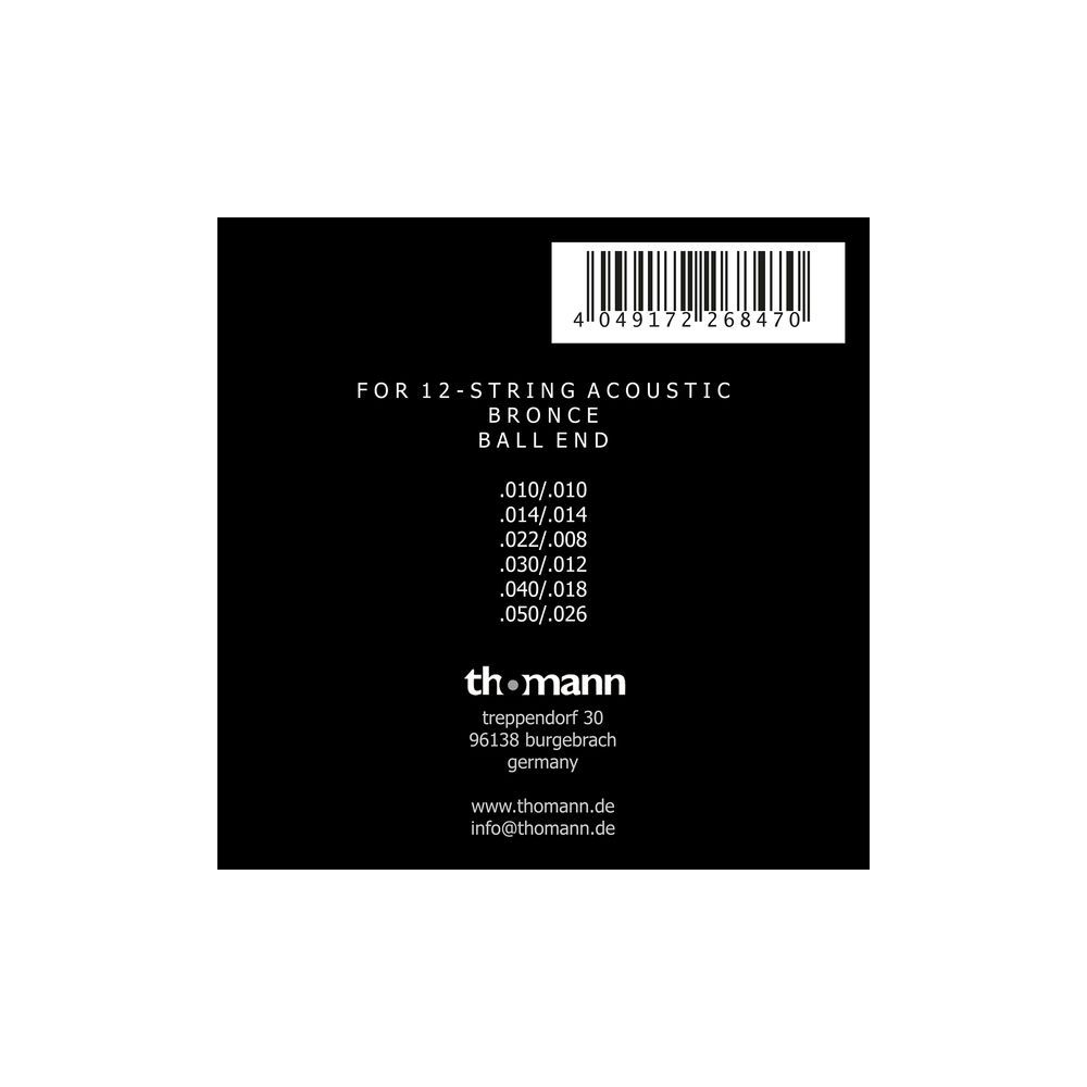 Harley Benton Valuestrings WE12 10