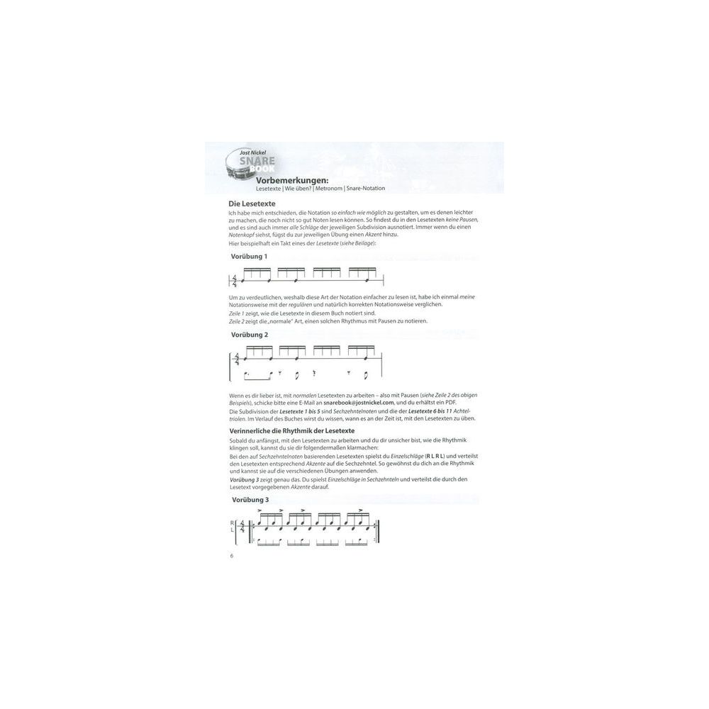 Alfred Music Publishing Jost Nickel Snare Book German – Thomann Ireland