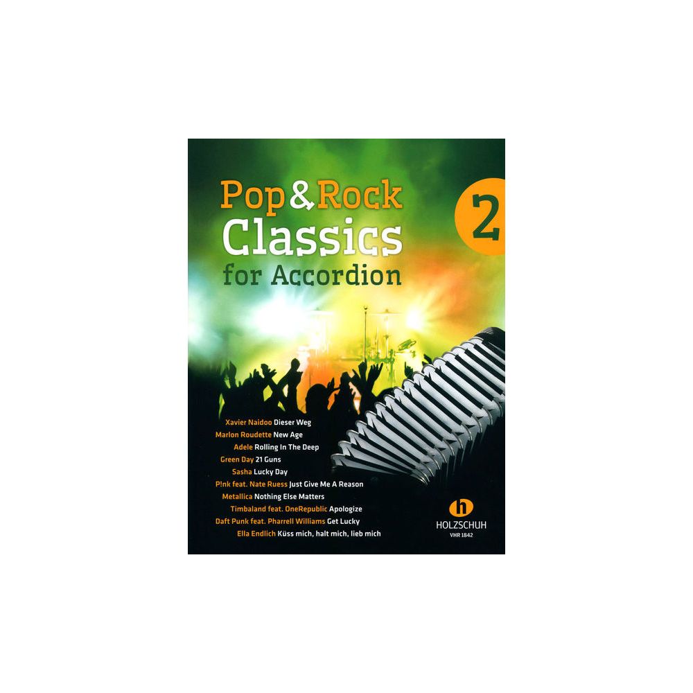 Holzschuh Verlag Pop Rock Classics Accordion 2 – Thomann Ireland