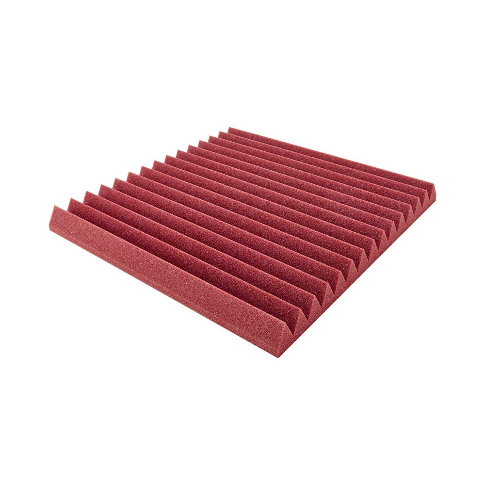 Auralex Acoustics 2" Studiofoam Wedges Burgundy – Thomann Ireland